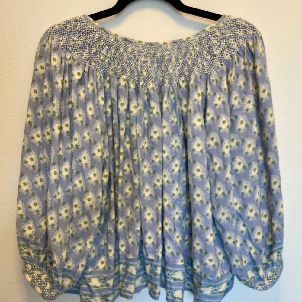 Jen’s Pirate Booty Lavender Blue Blouse - Picture 6 of 9